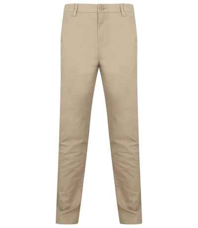 Henbury Stretch Flex Waistband Chino Trousers