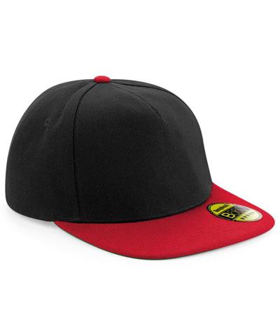 Flat Peak Snapback Cap