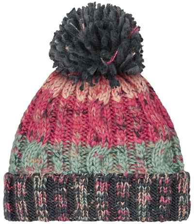 Beechfield Corkscrew Pom Pom Beanie