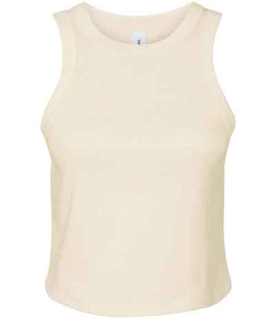 Bella Ladies Micro Rib Racer Tank Top
