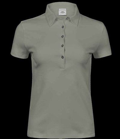 Tee Jays Ladies Pima Cotton Interlock Polo Shirt