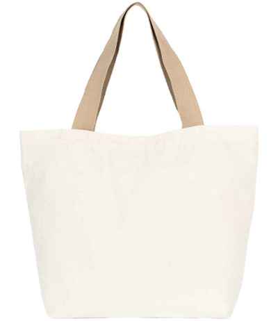 Kimood Large Recycled Flat-Bottom Shopping Bag