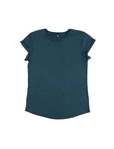 Women's Rolled Sleeve T Shirt