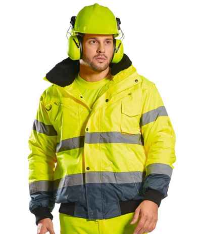 Portwest 3-in-1 Hi-Vis Bomber Jacket