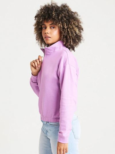 Women's Cropped 1/4 Zip Sweat