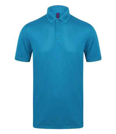 Henbury Slim Fit Stretch Microfine Piqué Polo Shirt
