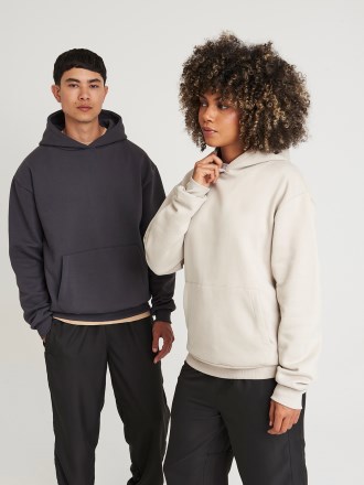 Heavyweight signature boxy hoodie