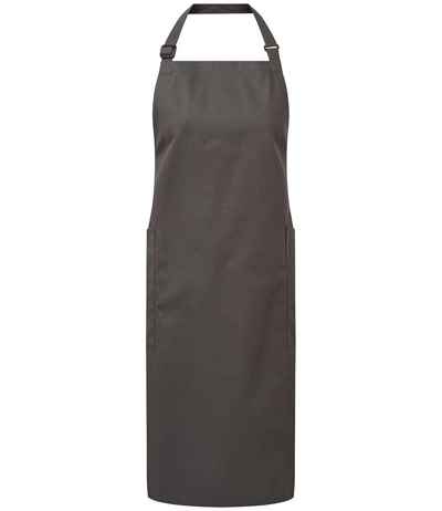 Premier Recycled Polyester and Fairtrade Organic Cotton Bib Apron