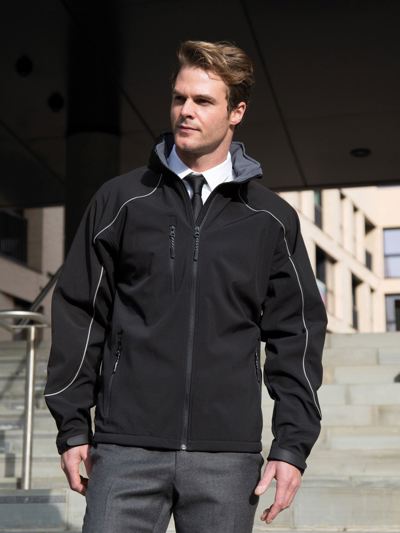 Ice Fell Hooded Softshell Jacket