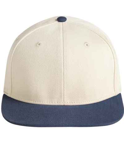 Beechfield Contrast Flat Peak 6 Panel Cap