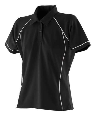 Women's Piped Performance Polo