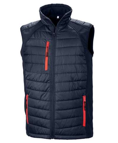 Result Black Compass Softshell Gilet