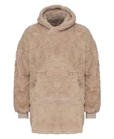 Teddy Bear Fabric Hoodie
