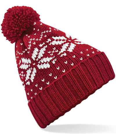 Beechfield Fair Isle Snowstar® Beanie