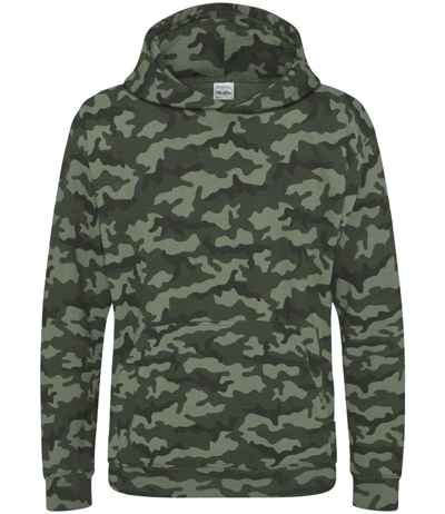 AWDis Kids Camo Hoodie
