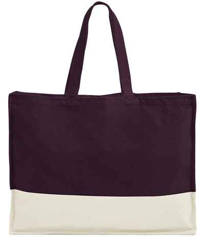 Westford Mill EarthAware® Organic Contrast Shopper