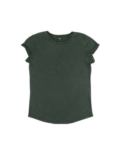 Women's Rolled Sleeve T Shirt