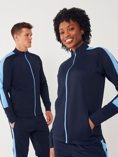 Knitted tracksuit top