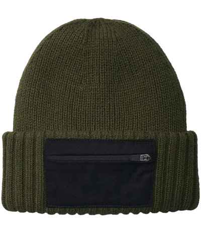 Beechfield Zip Patch Beanie
