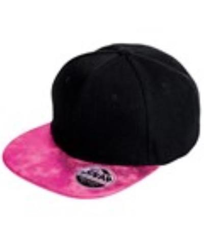 Bronx Glitter Flat Peak Snapback Cap