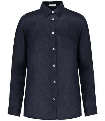 Spasso Long Sleeve Linen Shirt