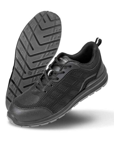 Result Work Guard All Black SRA SB Safety Trainers