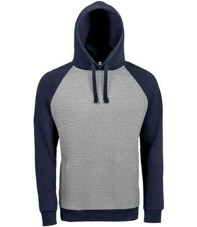 SOL'S Unisex Seattle Contrast Raglan Hoodie