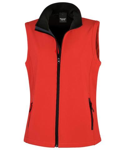Ladies Printable Softshell Bodywarmer