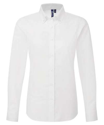 Ladies Supreme Long Sleeve Oxford Shirt