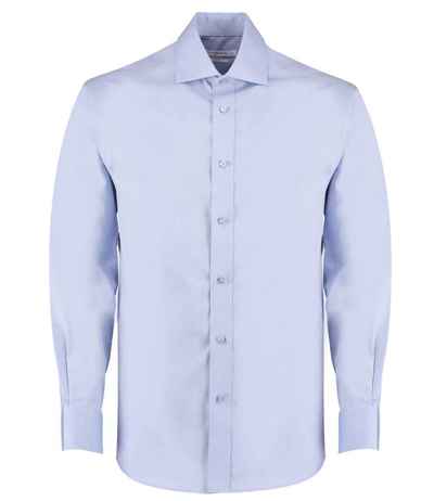 Kustom Kit Premium Long Sleeve Classic Fit Oxford Shirt