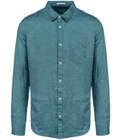 Spasso Long Sleeve Linen Shirt
