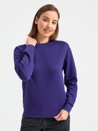 Ladies Deluxe Crew Neck Sweatshirt