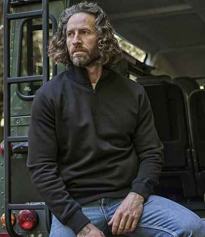 Tee Jays Half Zip Sweatshirt