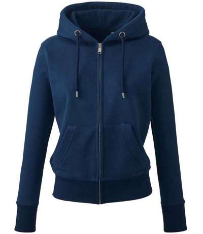 Ladies Organic Full Zip Hoodie