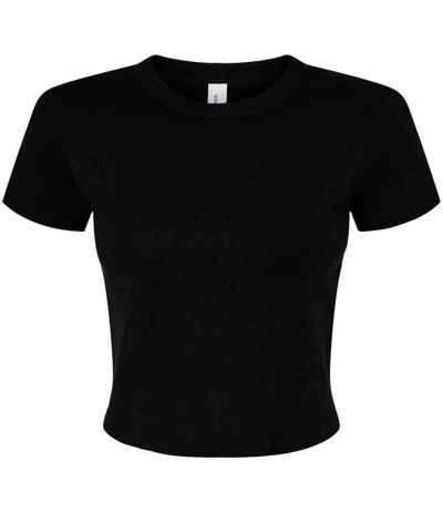 Bella Ladies Micro Rib Baby T-Shirt