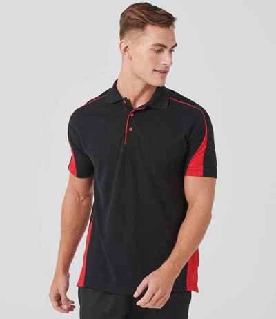 Finden + Hales Club Poly/Cotton Piqué Polo Shirt