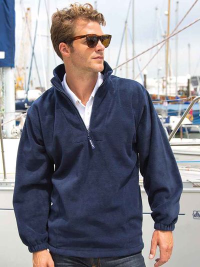 Unlined Active 1/4 Zip Fleece Top