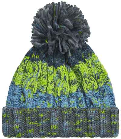Beechfield Corkscrew Pom Pom Beanie