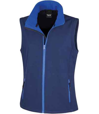 Result Core Ladies Printable Soft Shell Bodywarmer