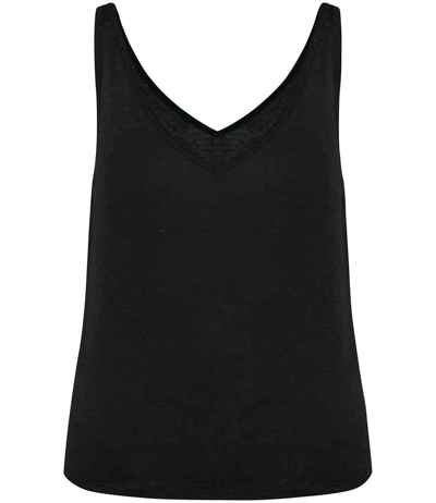 Spasso Ladies Linen Tank Top