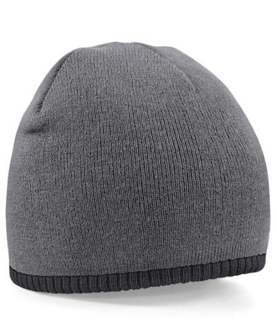 Beechfield Two Tone Beanie Knitted Hat