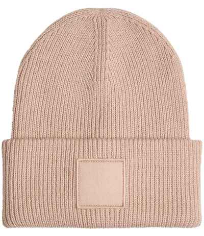 Beechfield Deep Cuff Tonal Patch Beanie