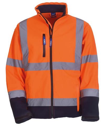 Yoko Hi Vis Softshell Jacket