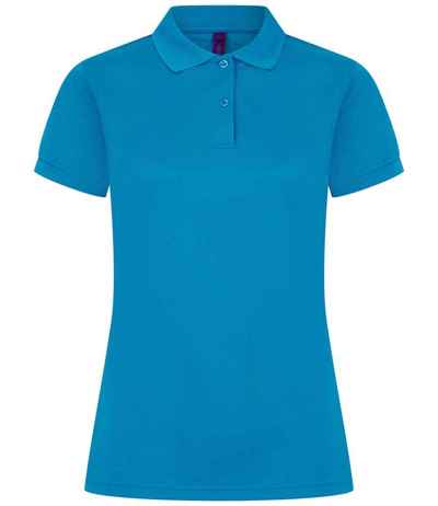 Henbury Ladies Coolplus® Wicking Piqué Polo Shirt