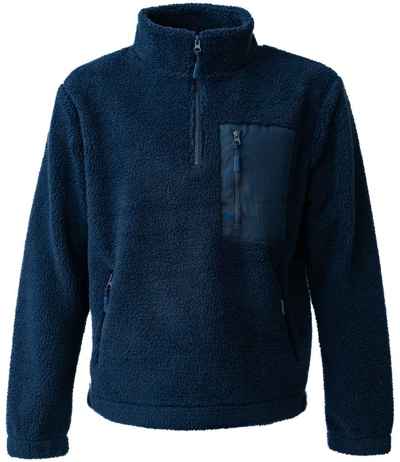 Ravine Unisex 1/4 Zip Borg Fleece