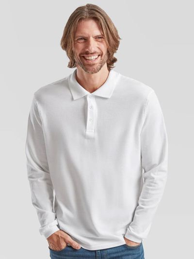 Premium Long Sleeve Polo