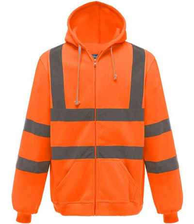 Yoko Hi-Vis Zip Hoodie