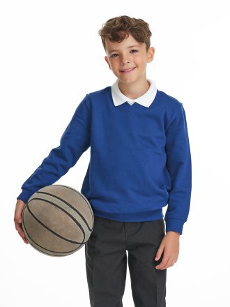 Kids V Neck Sweatshirt