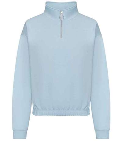 Women's Cropped 1/4 Zip Sweat