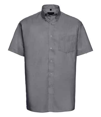 Russell Athletic Collection Short Sleeve Easy Care Oxford Shirt